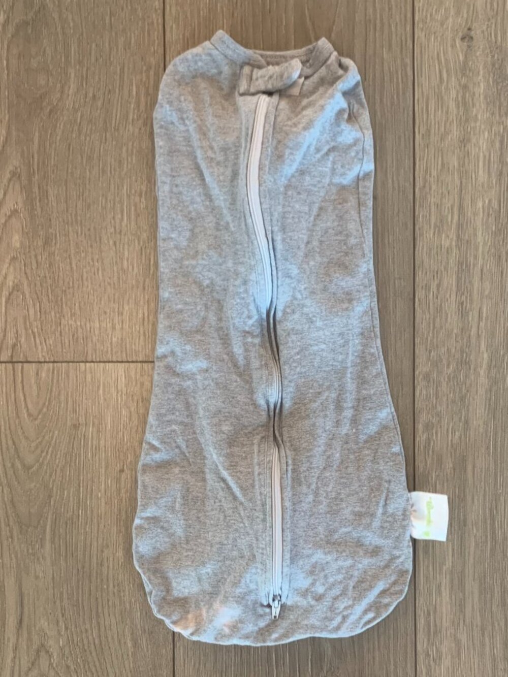 Woombie Swaddle Gray Newborn 5-13 lbs